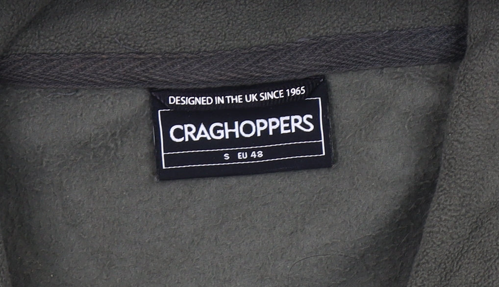 Craghoppers Mens Green Fleece Jacket S Regular Fit Outdoor Hiking