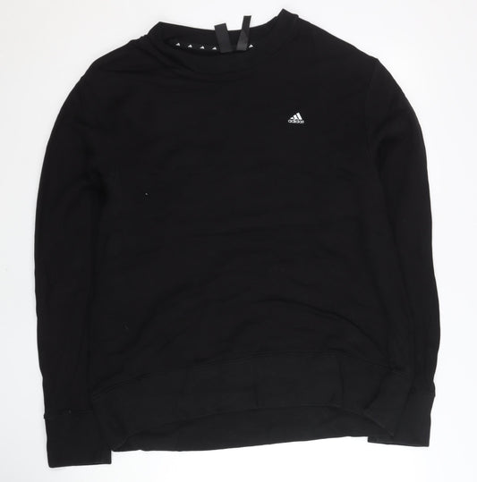 Adidas Men’s Black L Pullover Sweatshirt Long Sleeve Crew Neck
