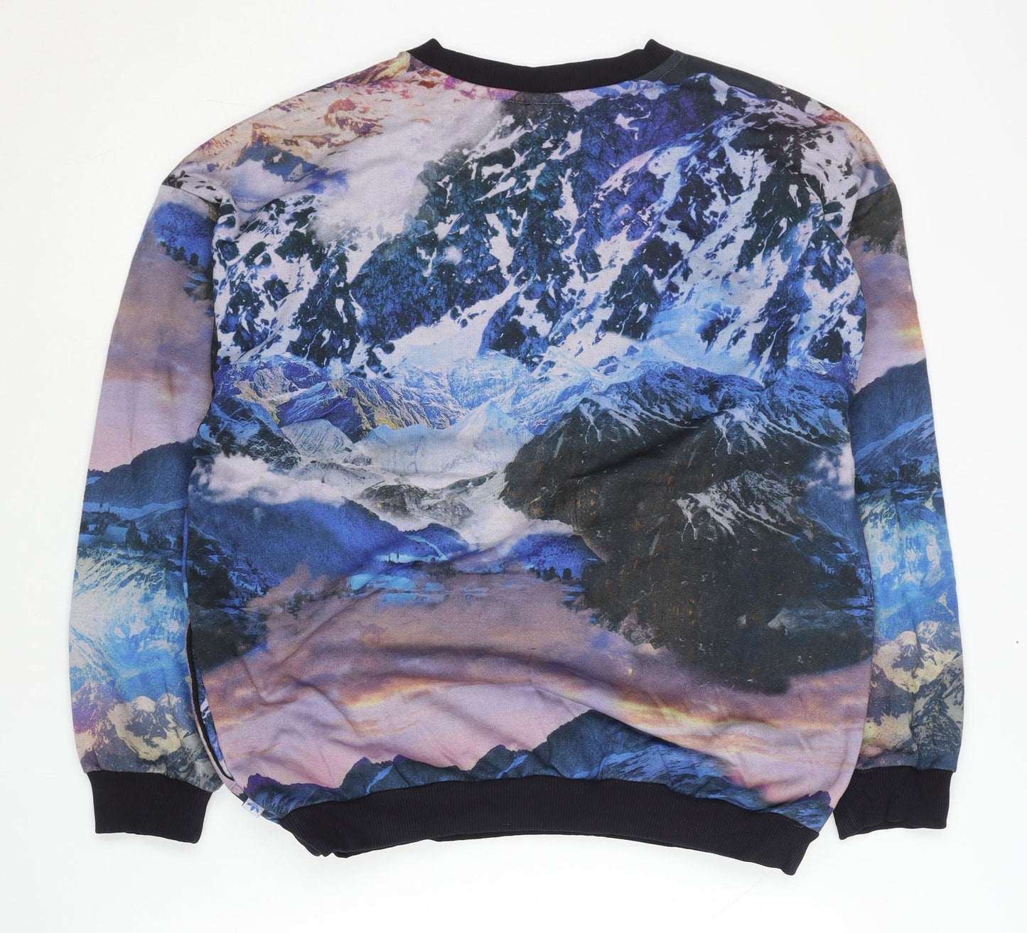 Adidas Men’s Multicoloured XS Crew Neck Graphic Sweatshirt