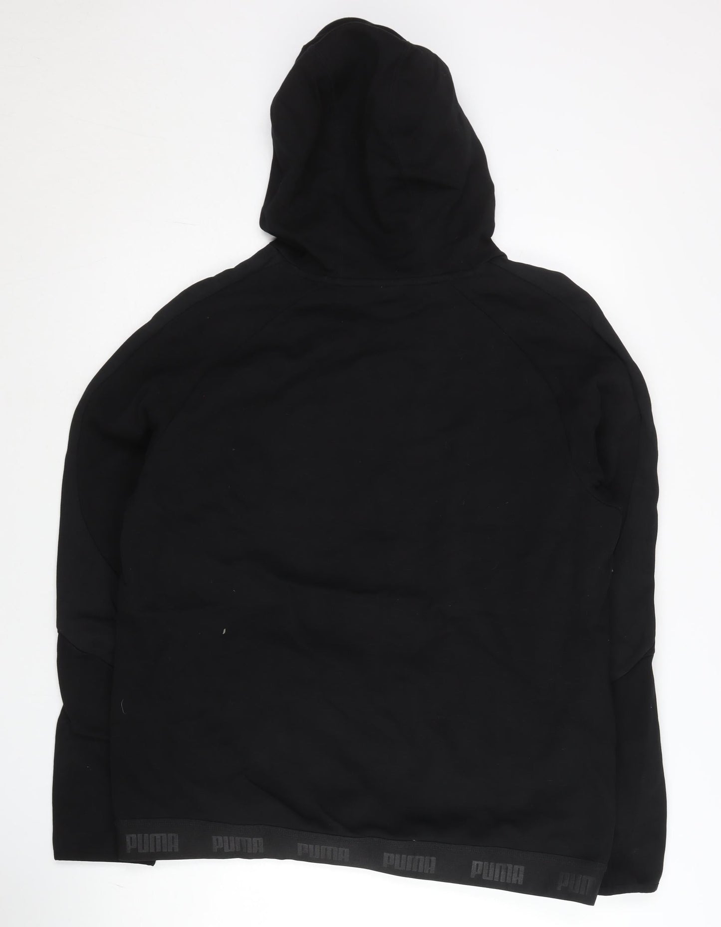Puma Men’s Black XL Pullover Hoodie Hooded Sweatshirt Logo