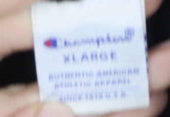 Champion Men’s Black Pullover Hoodie XL Cotton Embroidered Logo