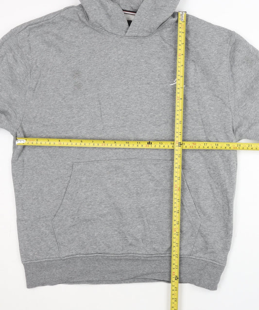 Jordan Mens Grey Pullover Hoodie M Regular Fit Basketball Sportswear