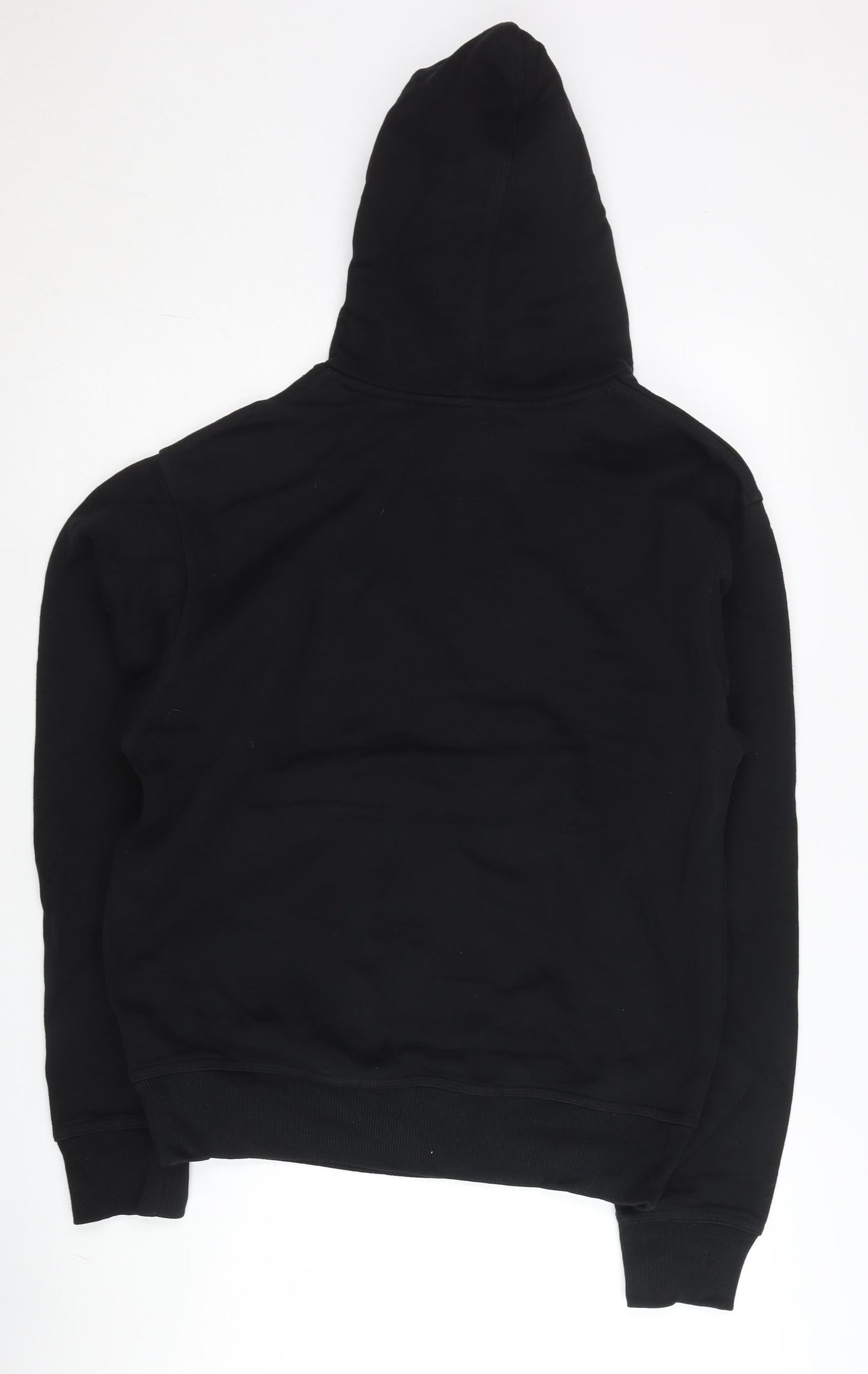 Champion Men's Black Pullover Hoodie Size S Fleece Athletic Sweatshirt