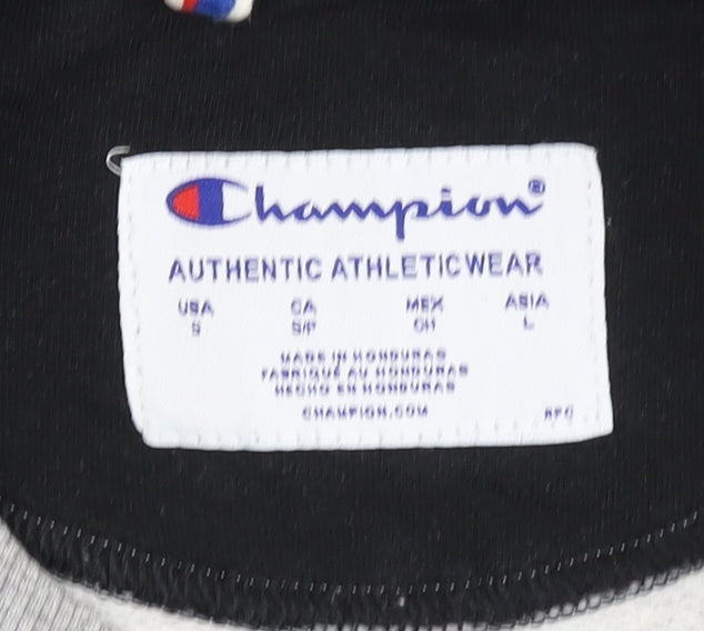 Champion Men's Grey Small Pullover Crew Neck Sweatshirt