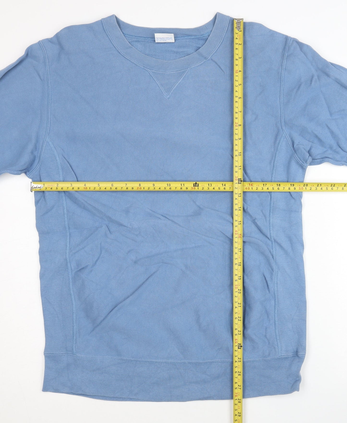 Champion Mens Blue XL Reverse Weave Pullover Sweatshirt