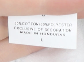 Champion Mens White Pullover Hoodie L Logo Athletic Fleece