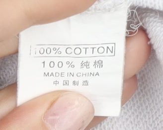 Champion Men’s White Large Pullover Hoodie with Logo