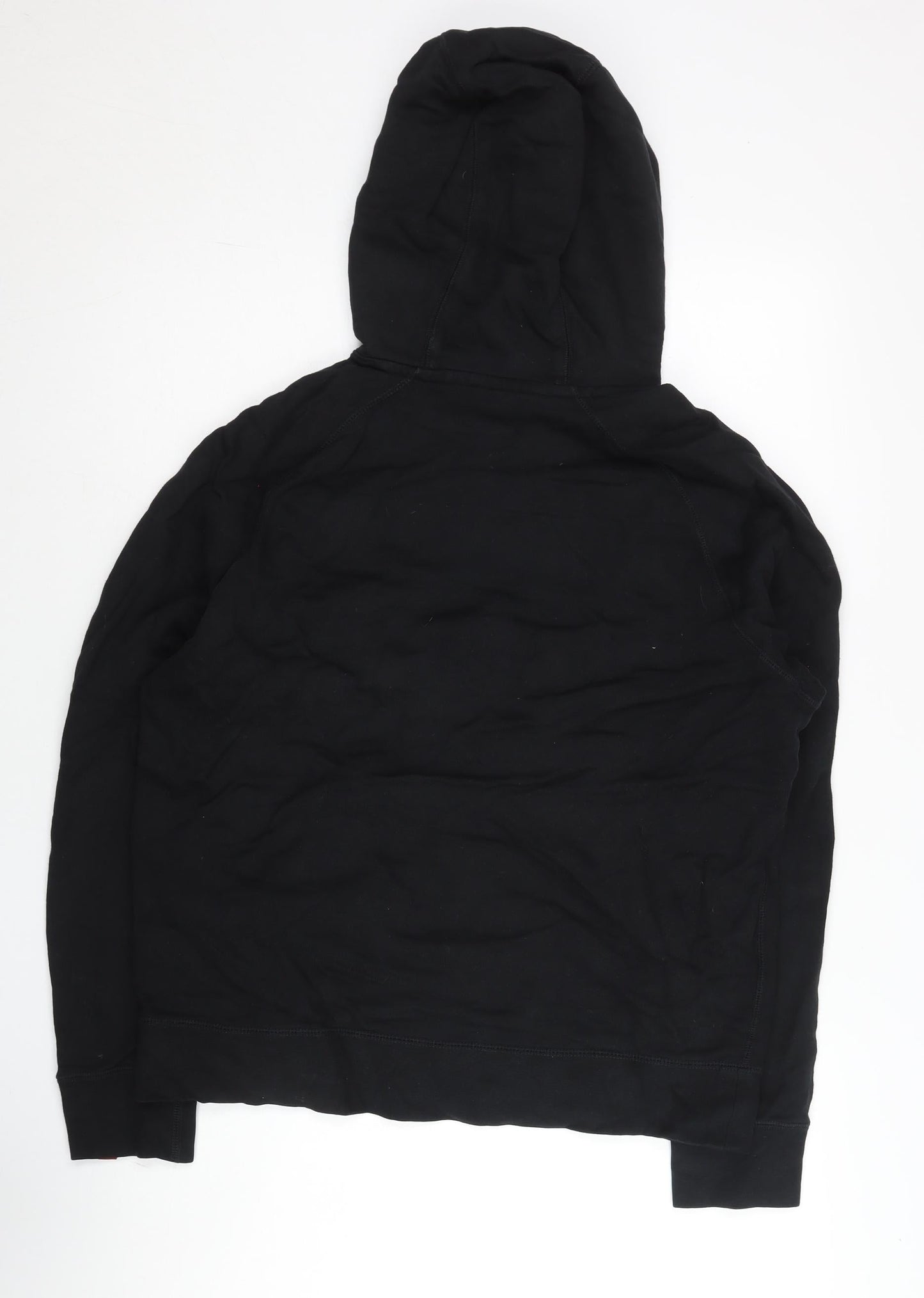Nike Mens Black XL Pullover Hoodie Logo Graphic Cotton Sportswear