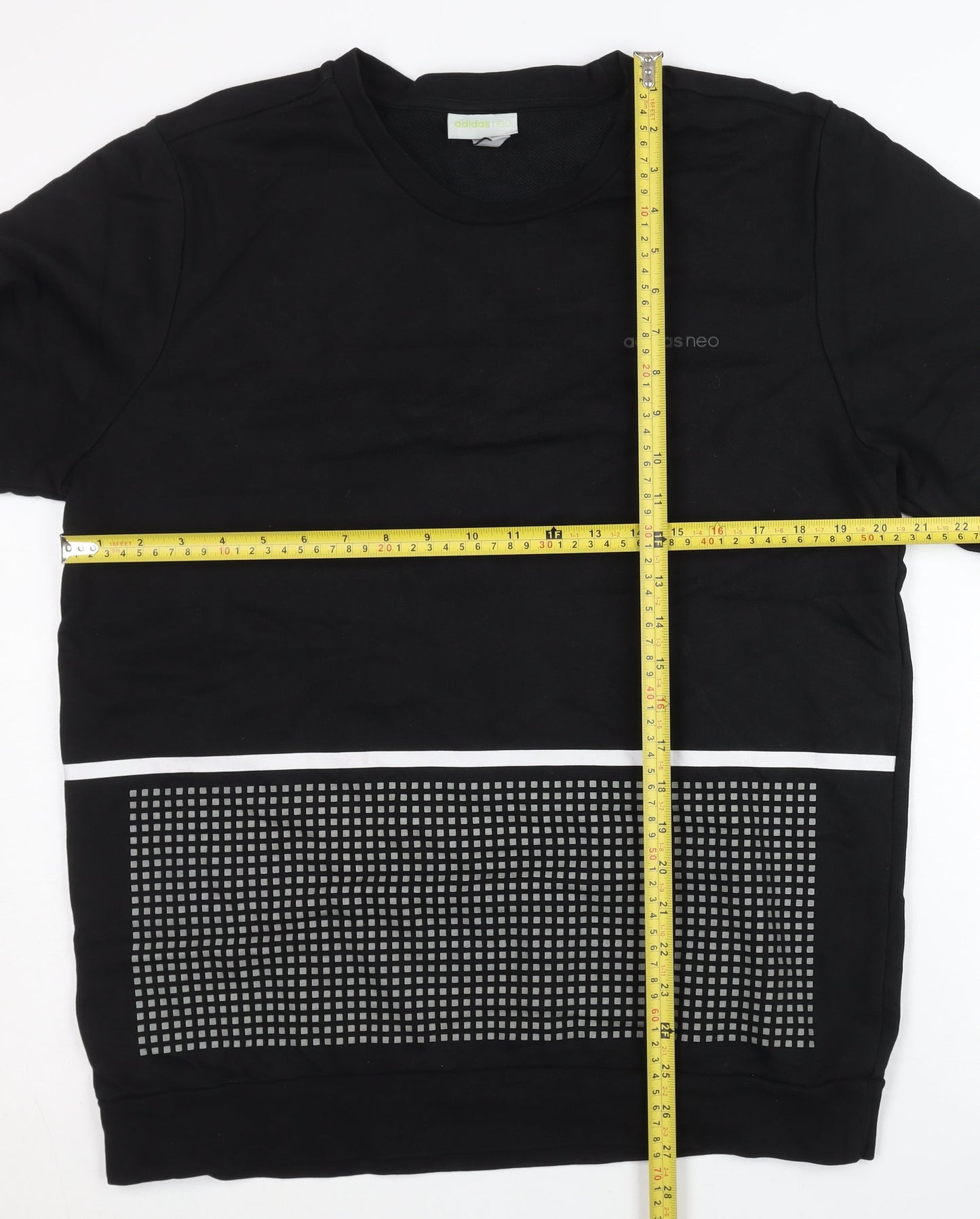 Adidas Neo Men’s Black L Pullover Sweatshirt Sportswear
