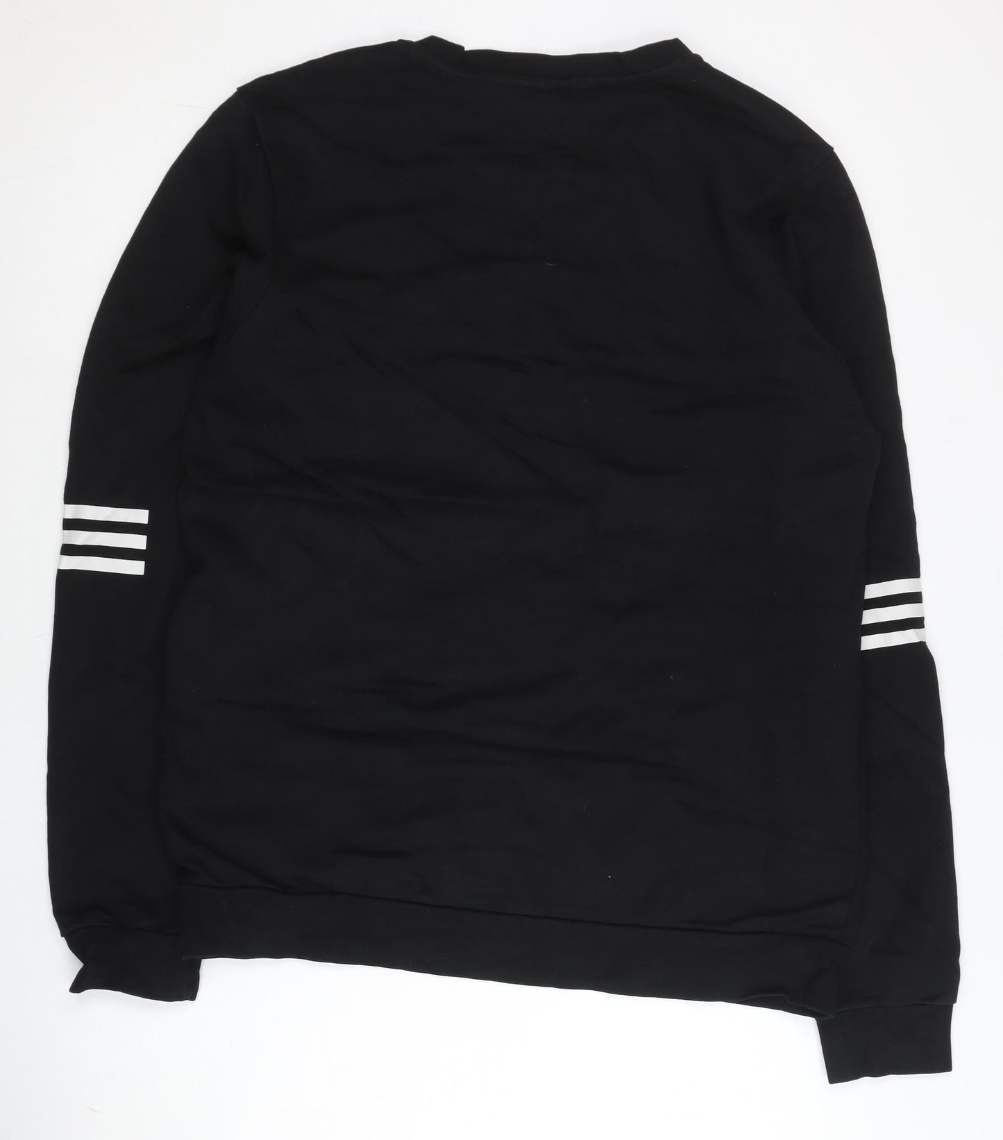 Adidas Neo Men’s Black L Pullover Sweatshirt Sportswear