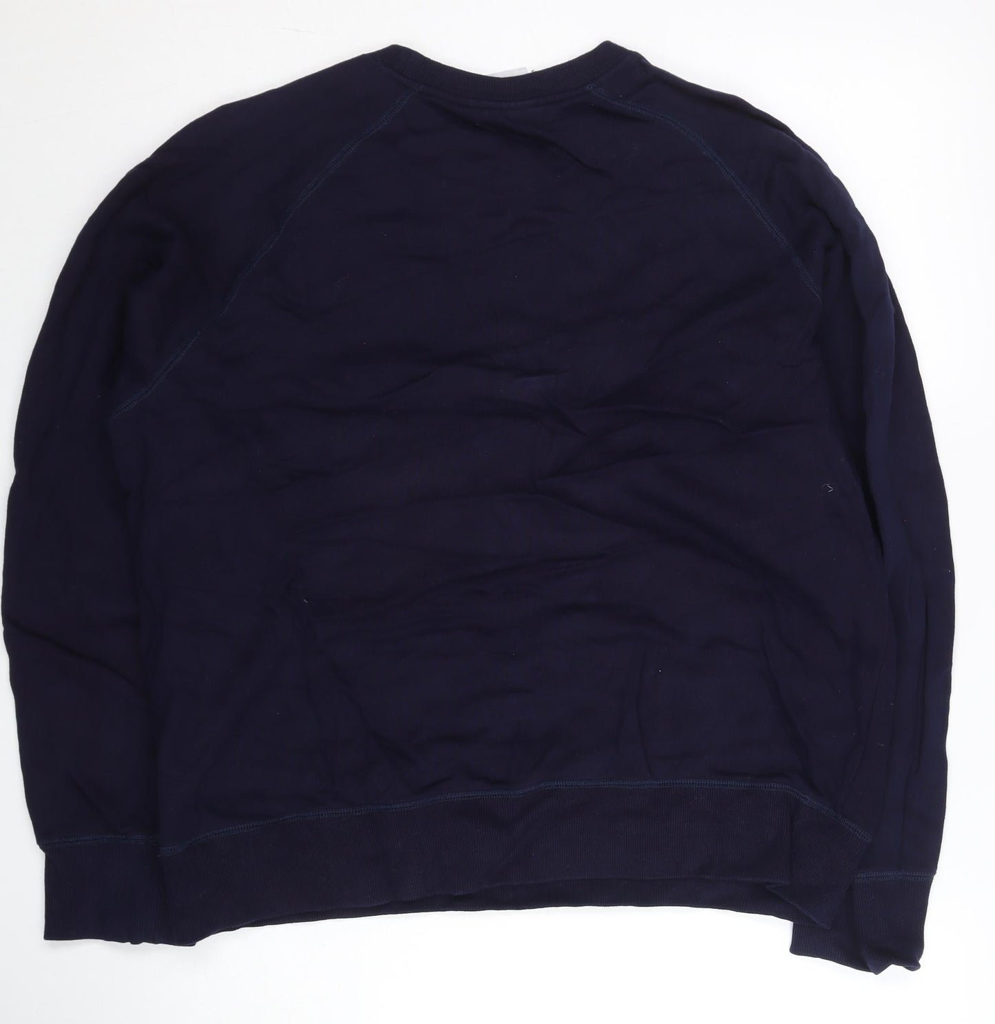 Dickies Unisex Blue XL Pullover Sweatshirt Crew Neck Logo Graphic