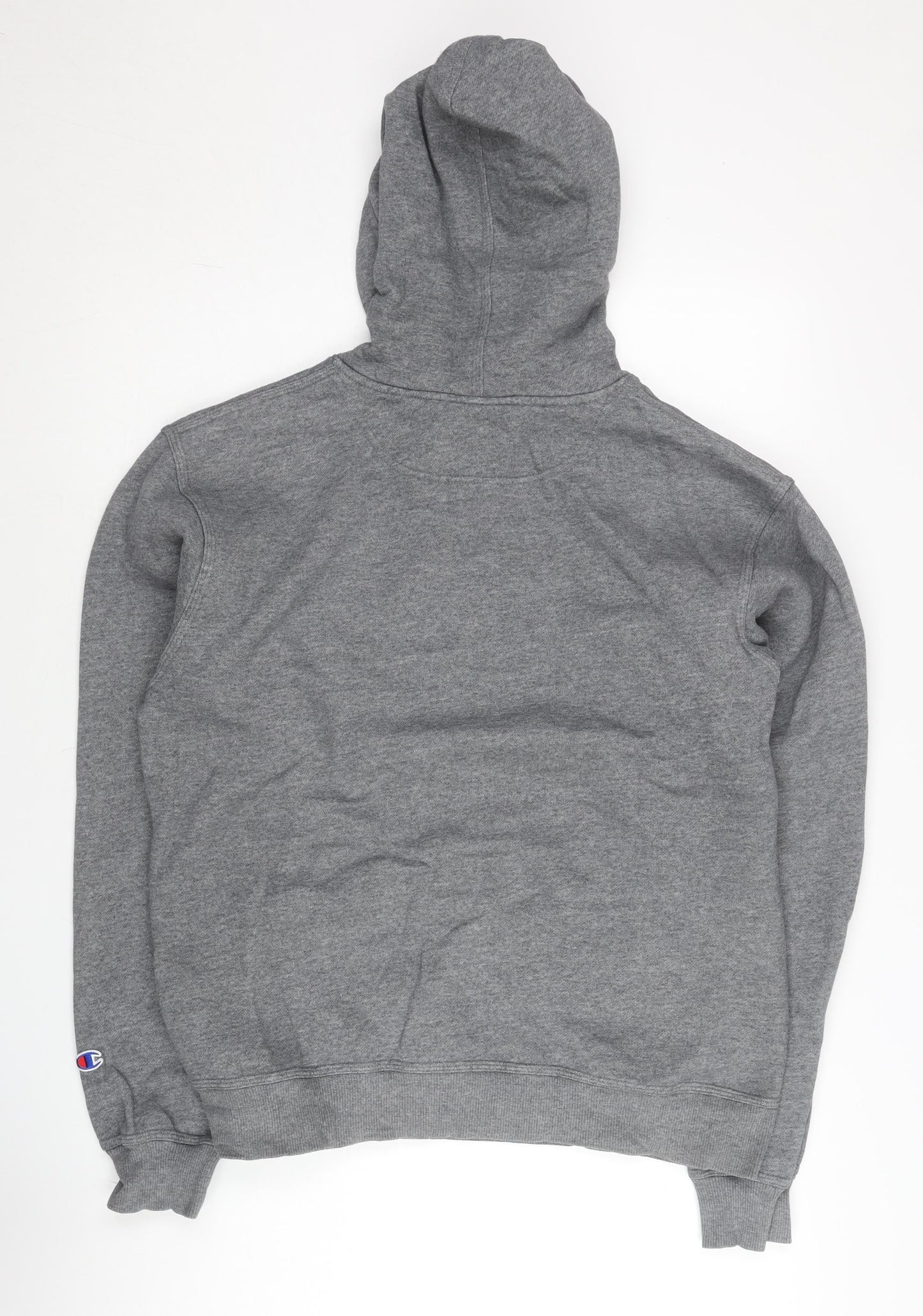 Champion Men’s Grey Pullover Hoodie M Athletic Fleece