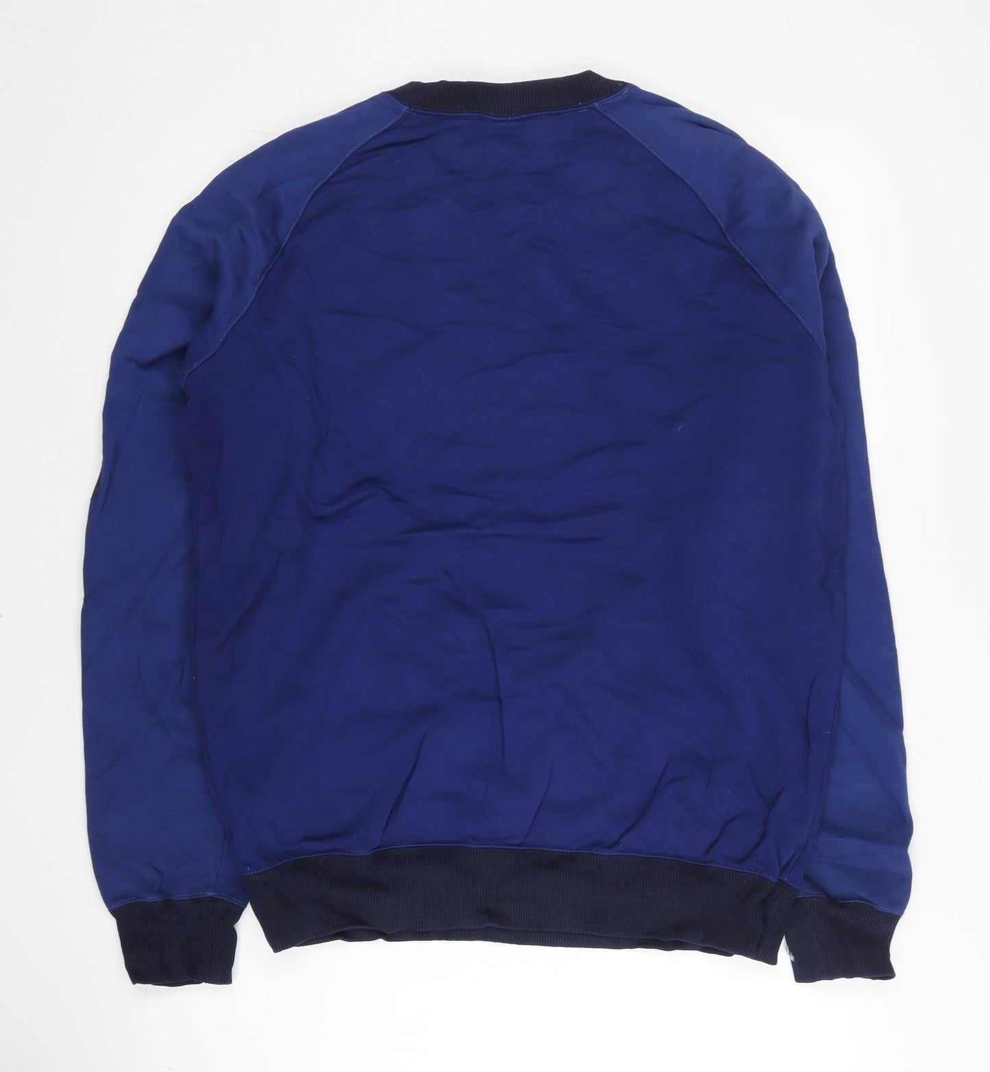 Nike Men’s Blue L Pullover Sweatshirt Crew Neck Long Sleeve Sports