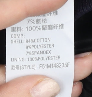 Fila Men’s Blue S Sweatshirt Pullover Logo Crew Neck Long Sleeve