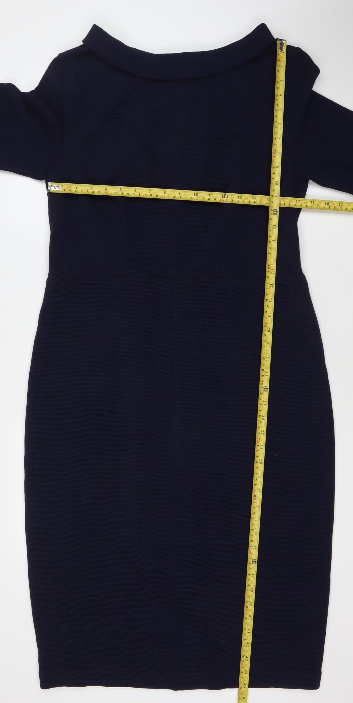 Boden Women’s Blue Bodycon Dress Size 12 Knee Length