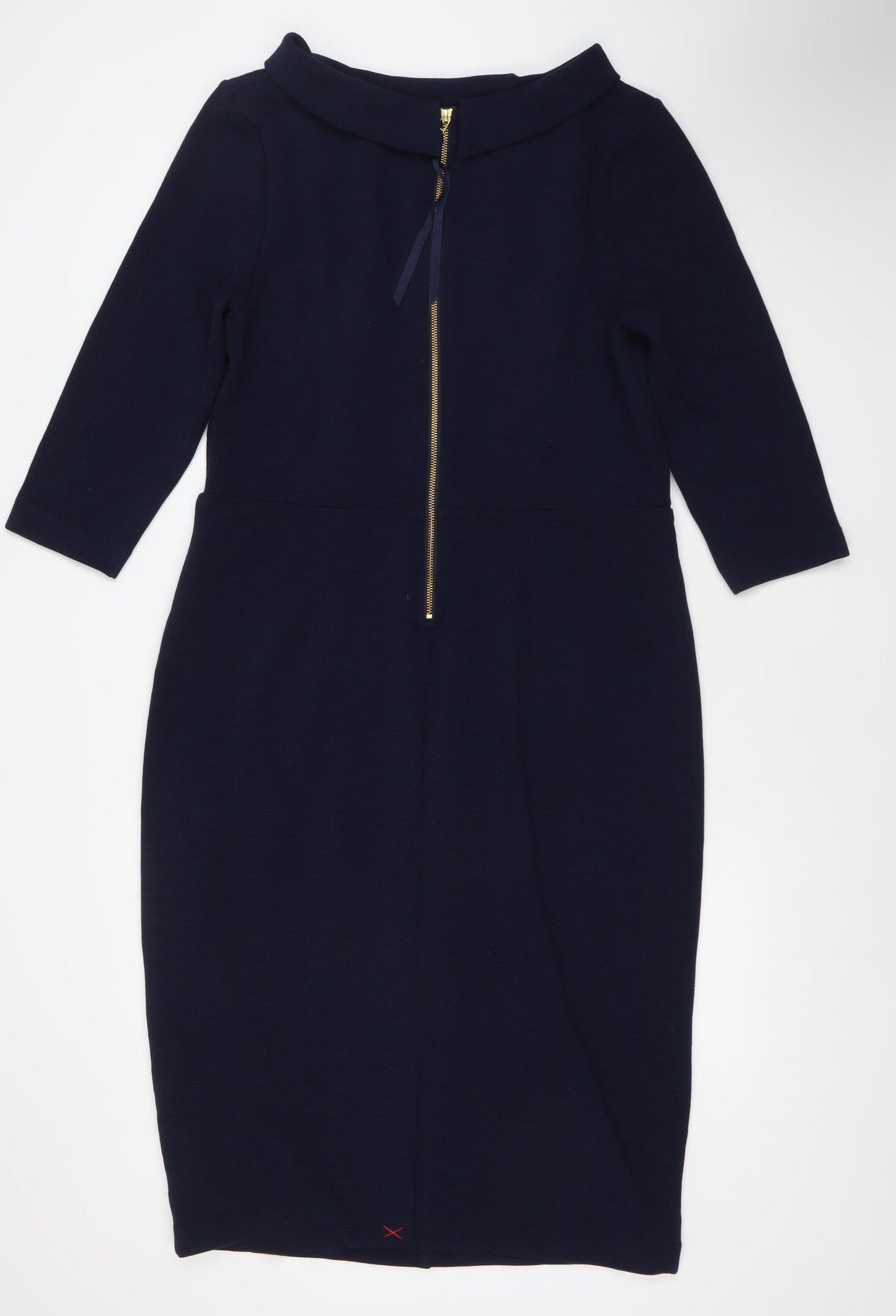Boden Women’s Blue Bodycon Dress Size 12 Knee Length