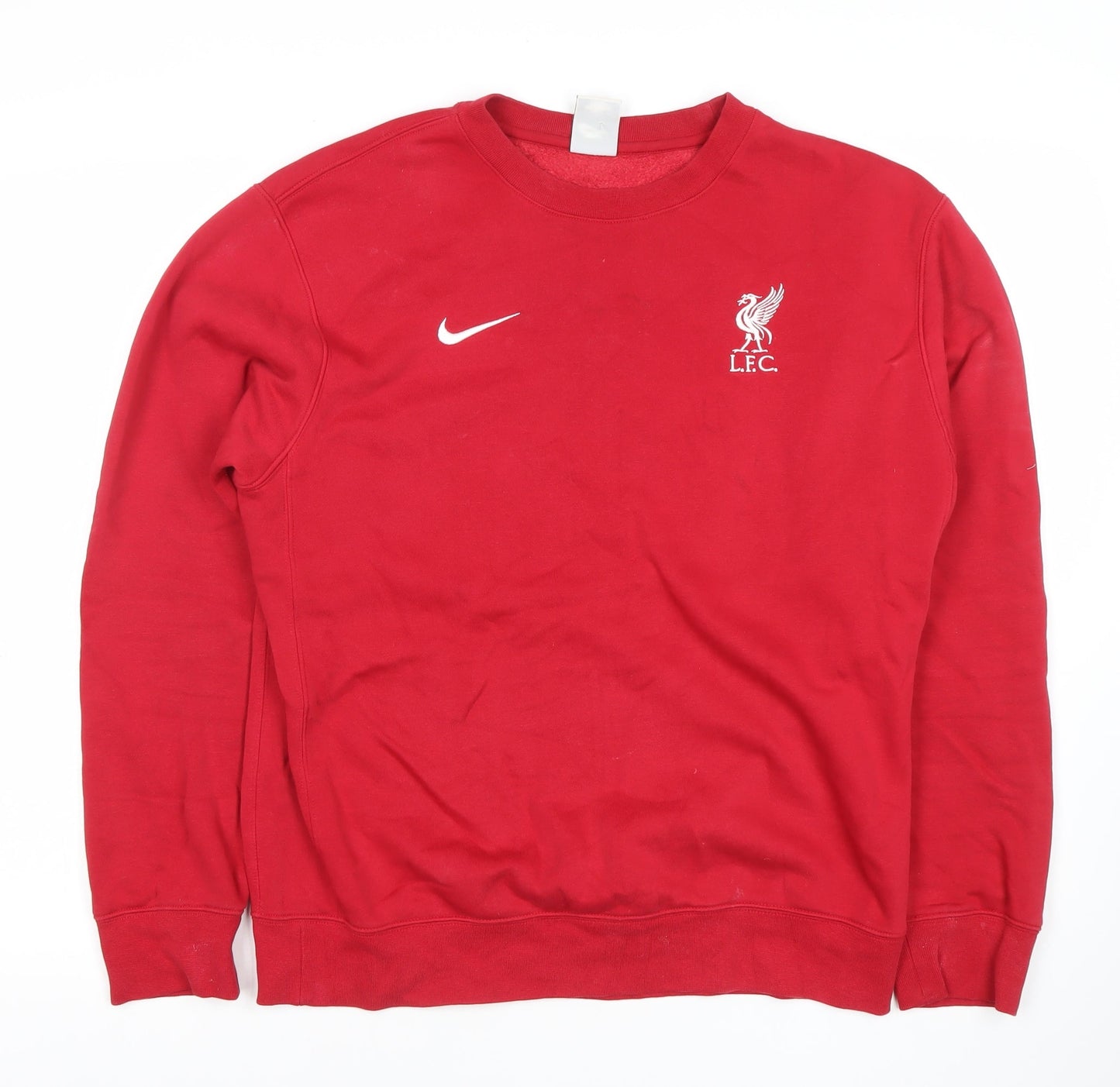 Nike Liverpool FC Men’s Red Sweatshirt Pullover Small Regular Fit