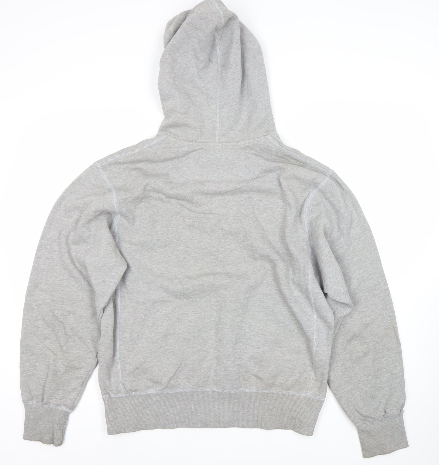 Nike Mens Grey Pullover Hoodie Medium Phillies Logo Sportswear