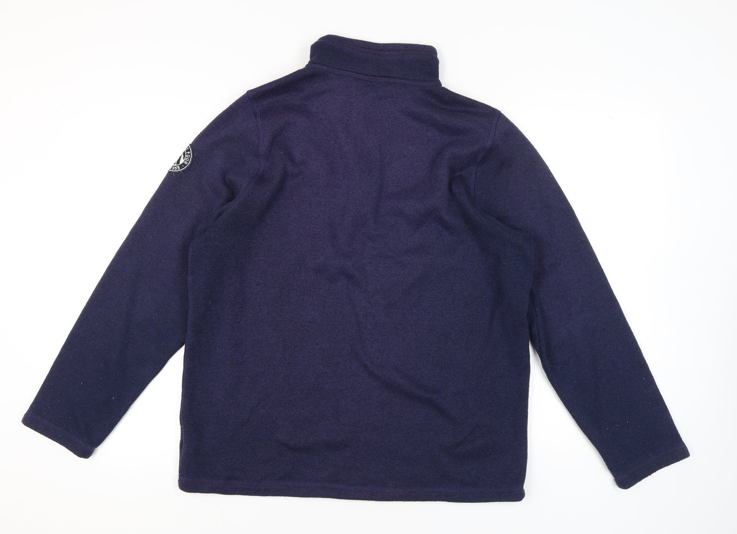 TOG24 Mens Blue XL Fleece Sweatshirt 1/2 Zip Pullover Outdoor