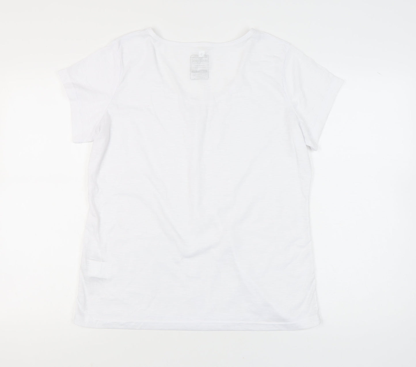 Mountain Warehouse Womens White Size 16 Scoop Neck Quick Dry T-Shirt