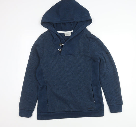 Craghoppers Men's Blue Pullover Hoodie Size M Long Sleeve Outdoor
