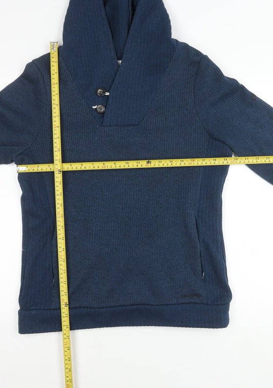 Craghoppers Men's Blue Pullover Hoodie Size M Long Sleeve Outdoor