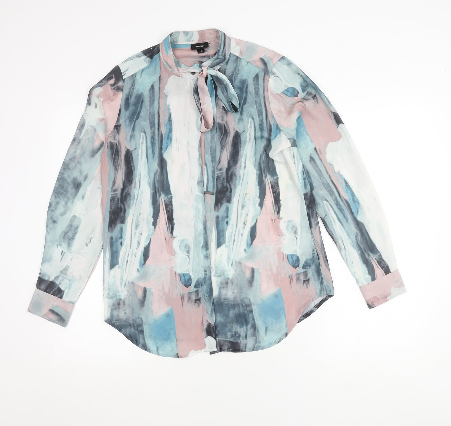 Wayf Women’s Multicoloured Tunic Blouse Long Sleeve Size S