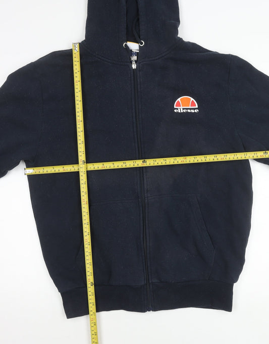 Ellesse Men’s Blue XL Full Zip Hoodie Jacket Cotton Blend