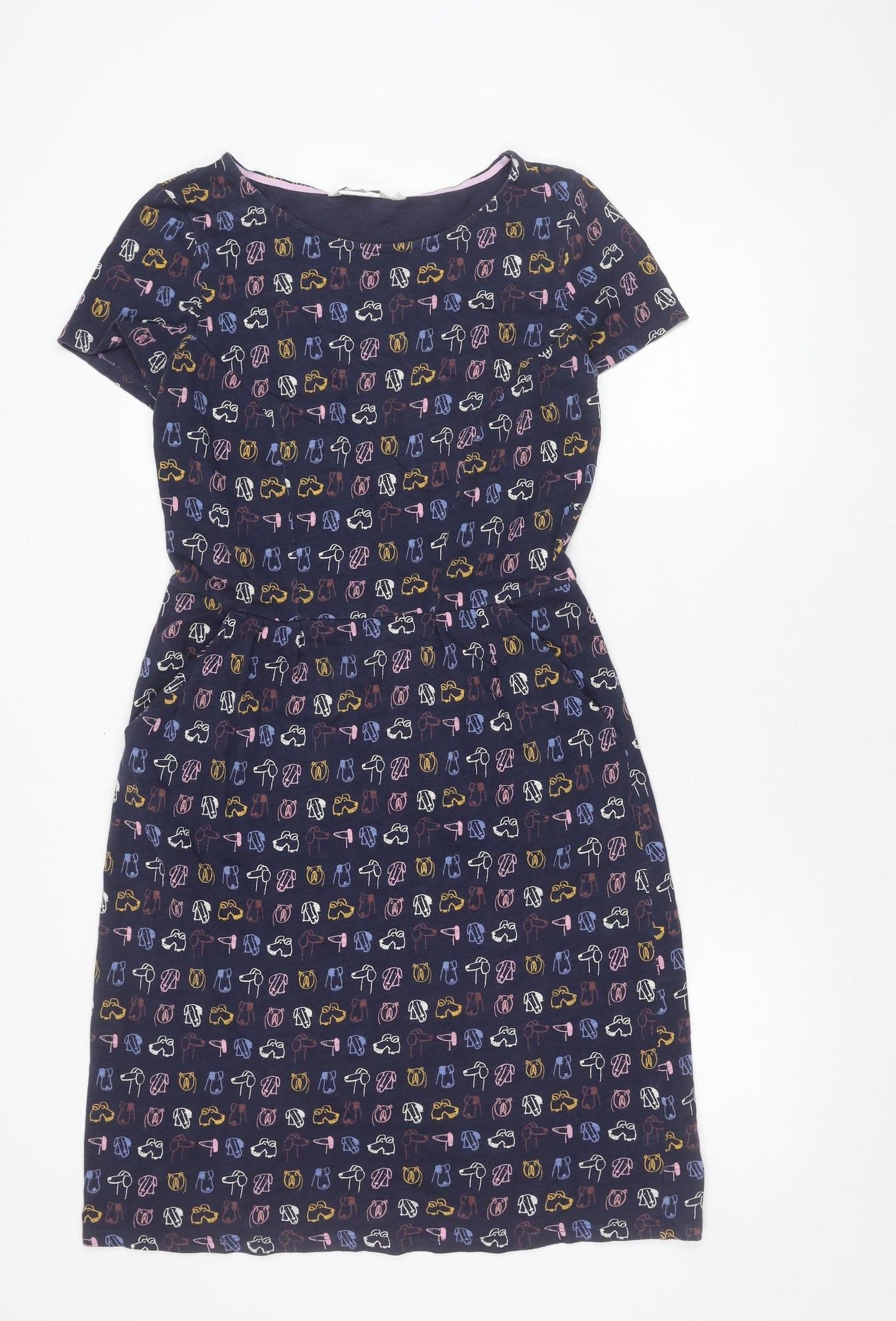 Boden Women’s Multicoloured Animal Print Shift Dress Size 10