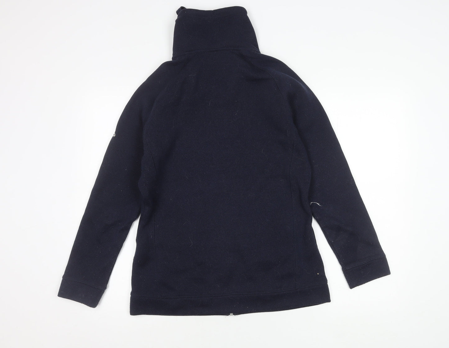 Craghoppers Womens Black Fleece Jacket UK 12 Full Zip Outdoor