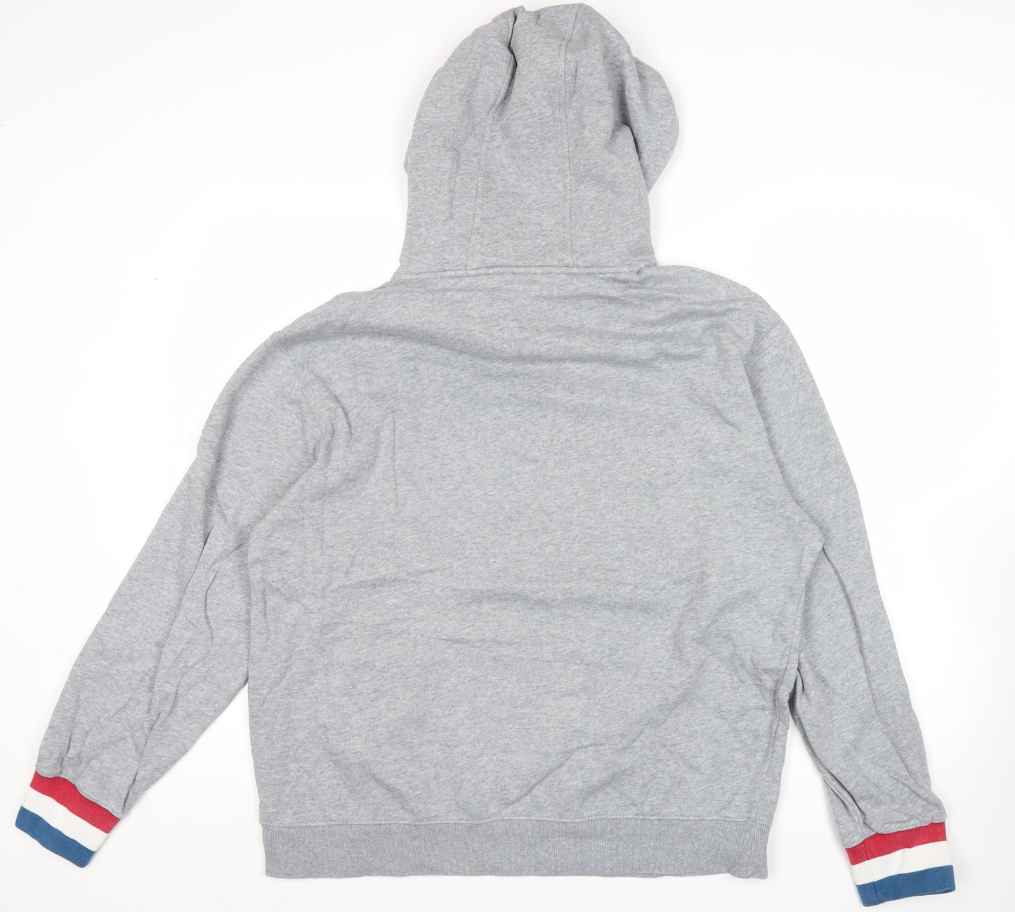 Dickies Men's Grey XL Pullover Hoodie Logo Graphic Long Sleeve