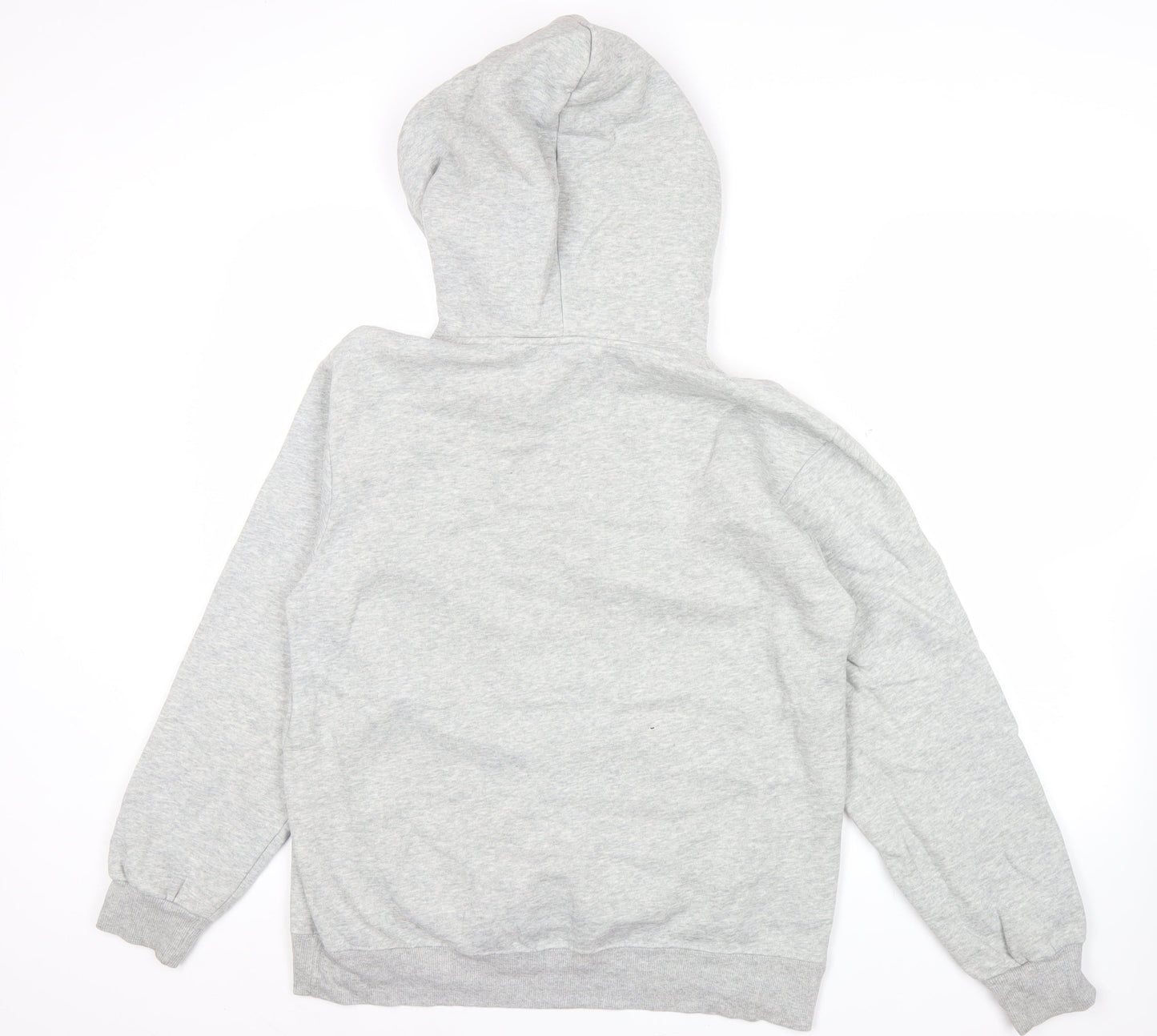 Champion Mens Grey Pullover Hoodie L Embroidered Logo Sportswear