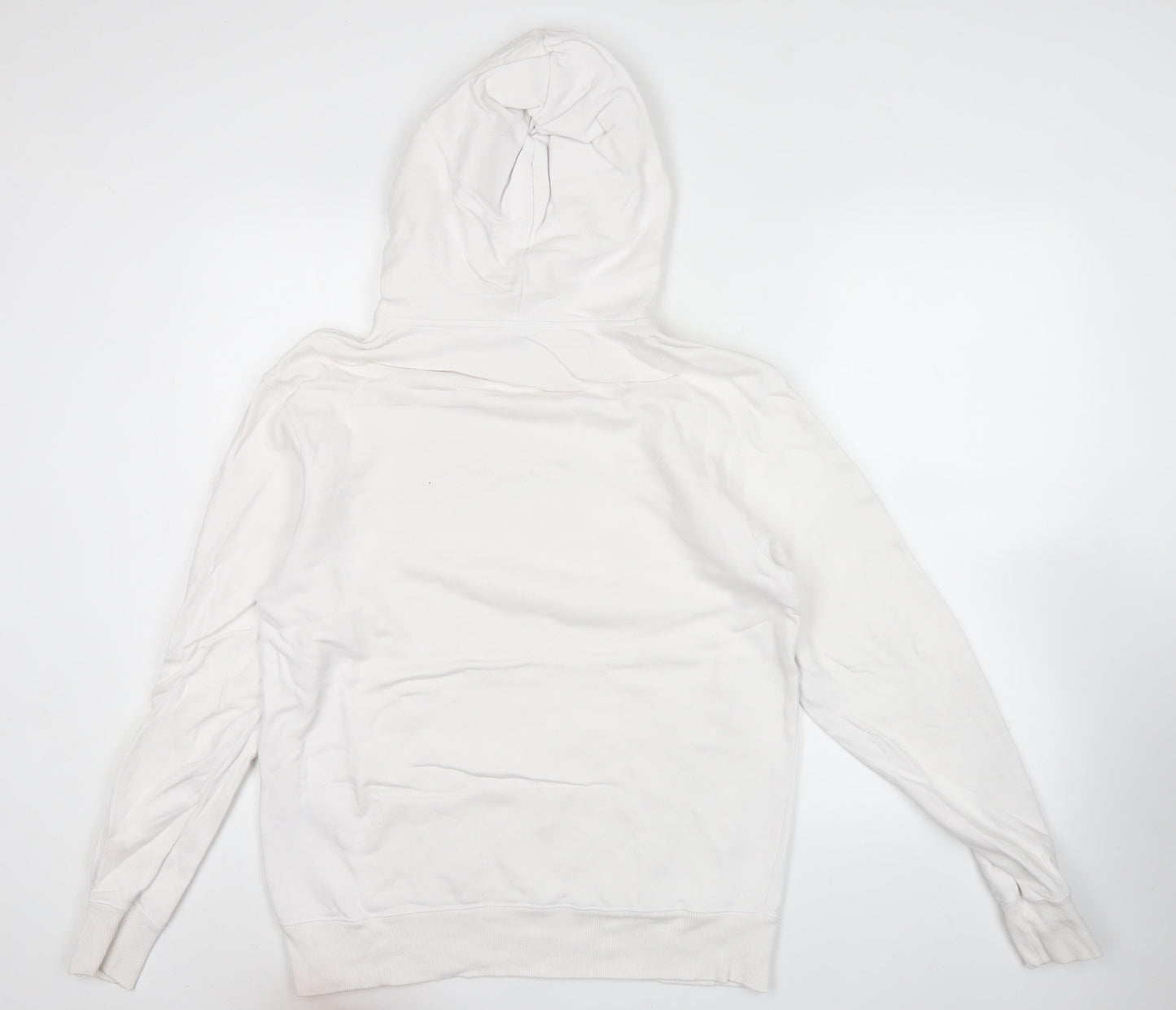 Champion Men’s White XL Pullover Hoodie Logo Graphic Sweatshirt