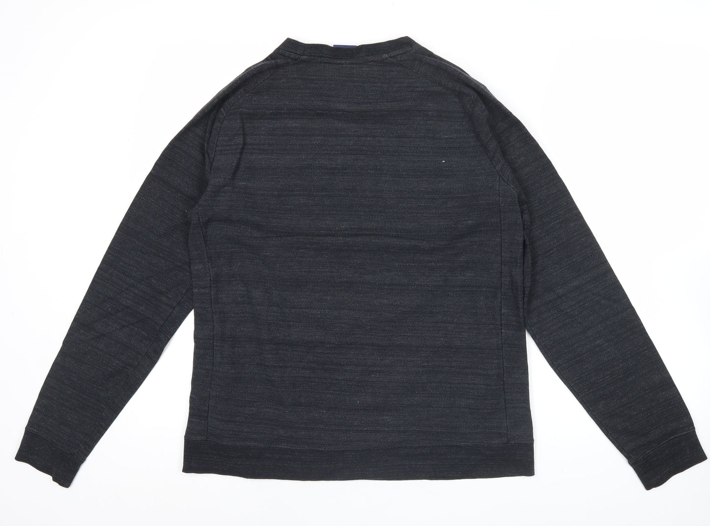 Nike Men's Black Small Pullover Sweatshirt Crew Neck Logo Sportswear