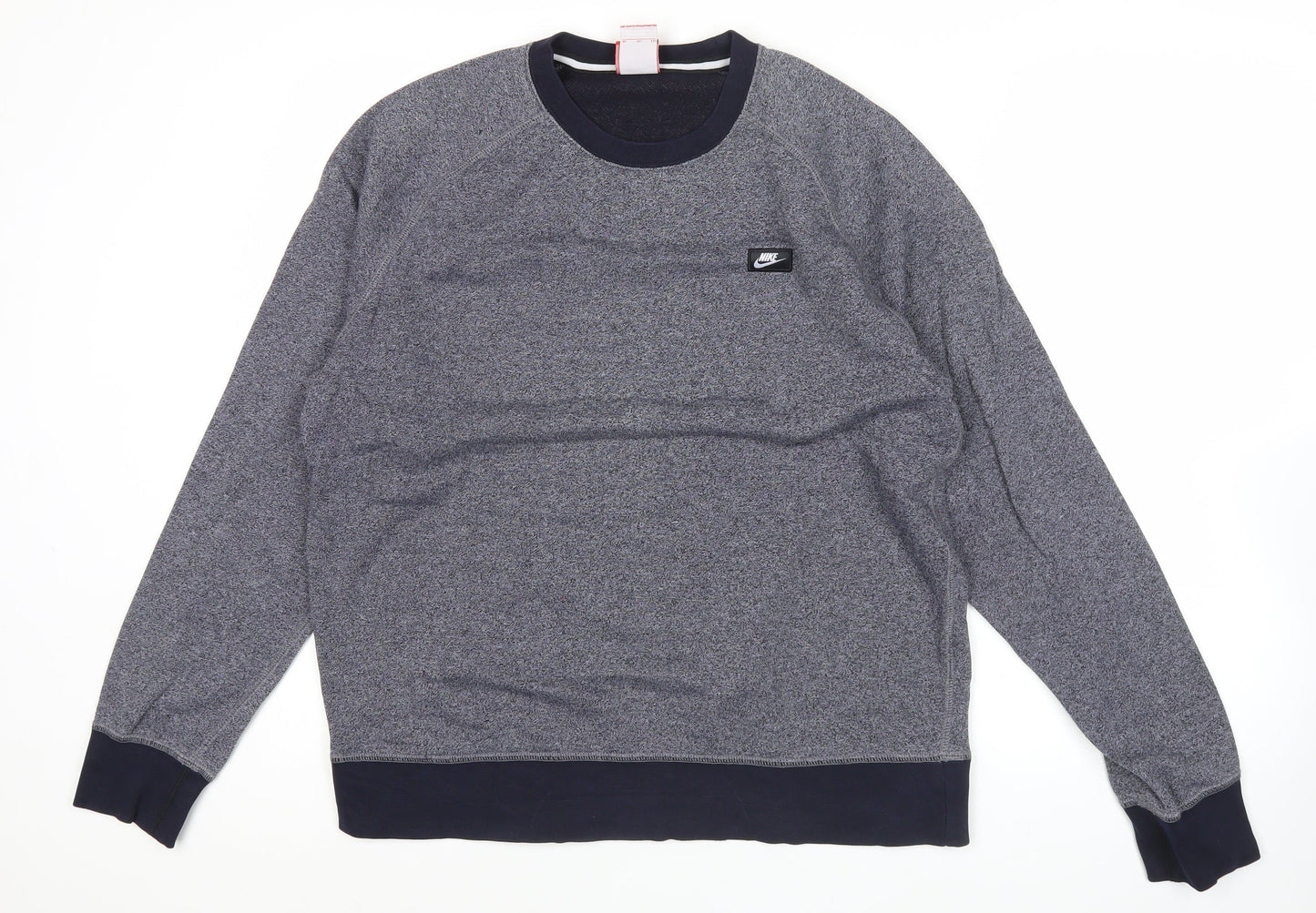 Nike Men’s Grey XL Pullover Sweatshirt Long Sleeve Crew Neck