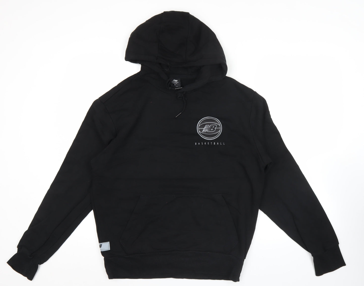 New Balance Men’s Black Pullover Basketball Hoodie Size S