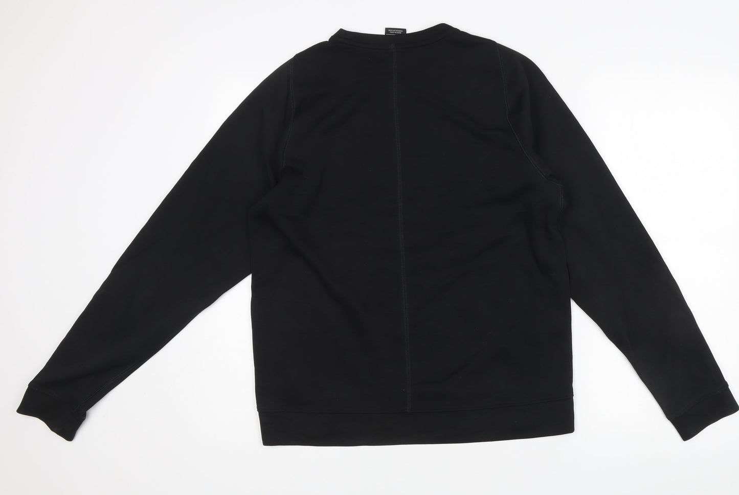 Nike Men’s Black Dri-Fit Pullover Sweatshirt Size M Crew Neck
