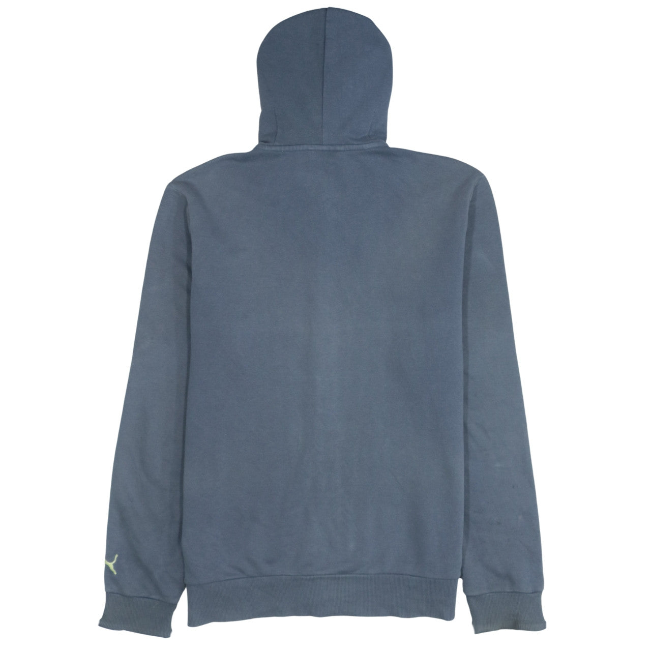 Puma Mens Blue Full Zip Hoodie M Graphic Print Sportswear