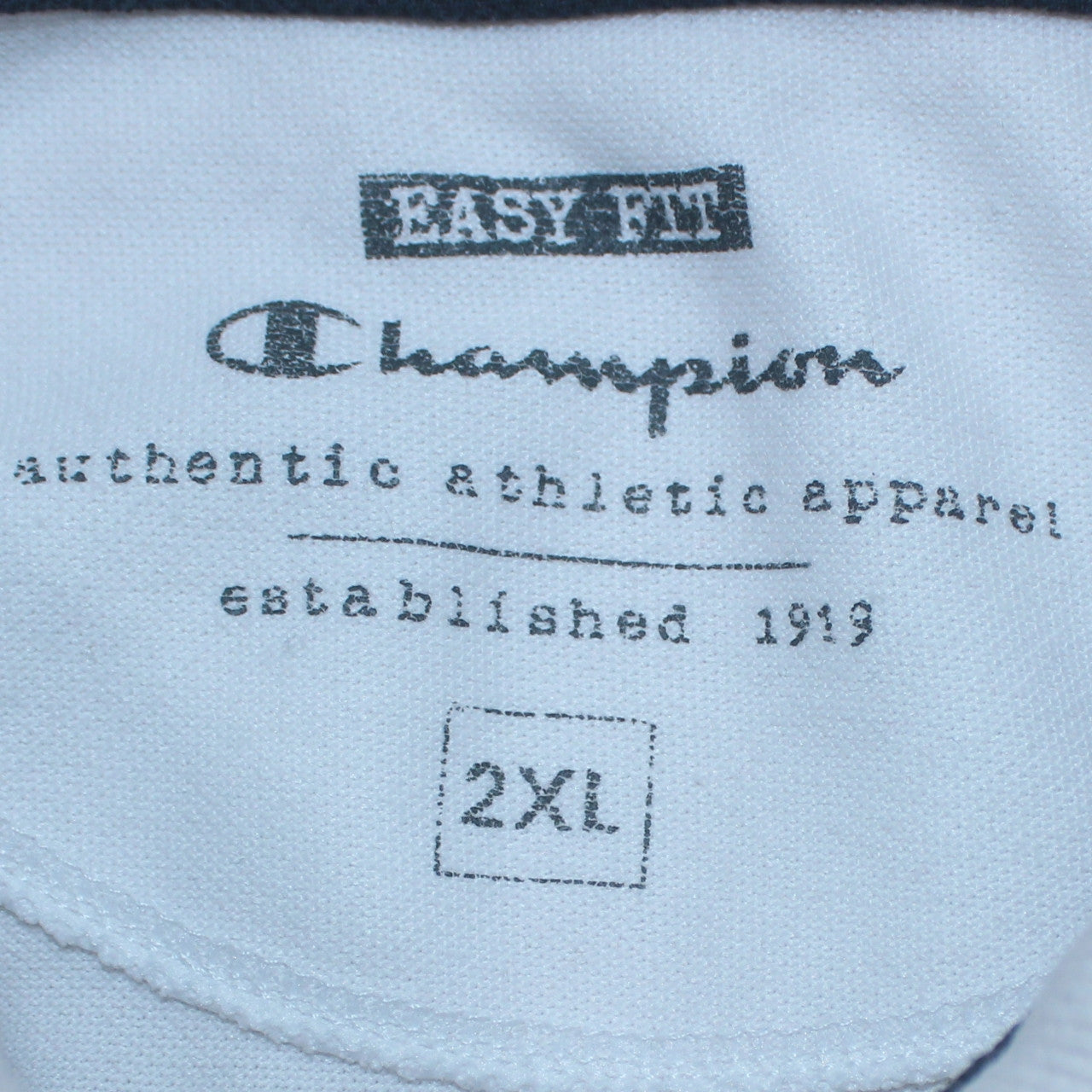 Champion Men's White 2XL Polo Shirt Regular Fit Short Sleeve