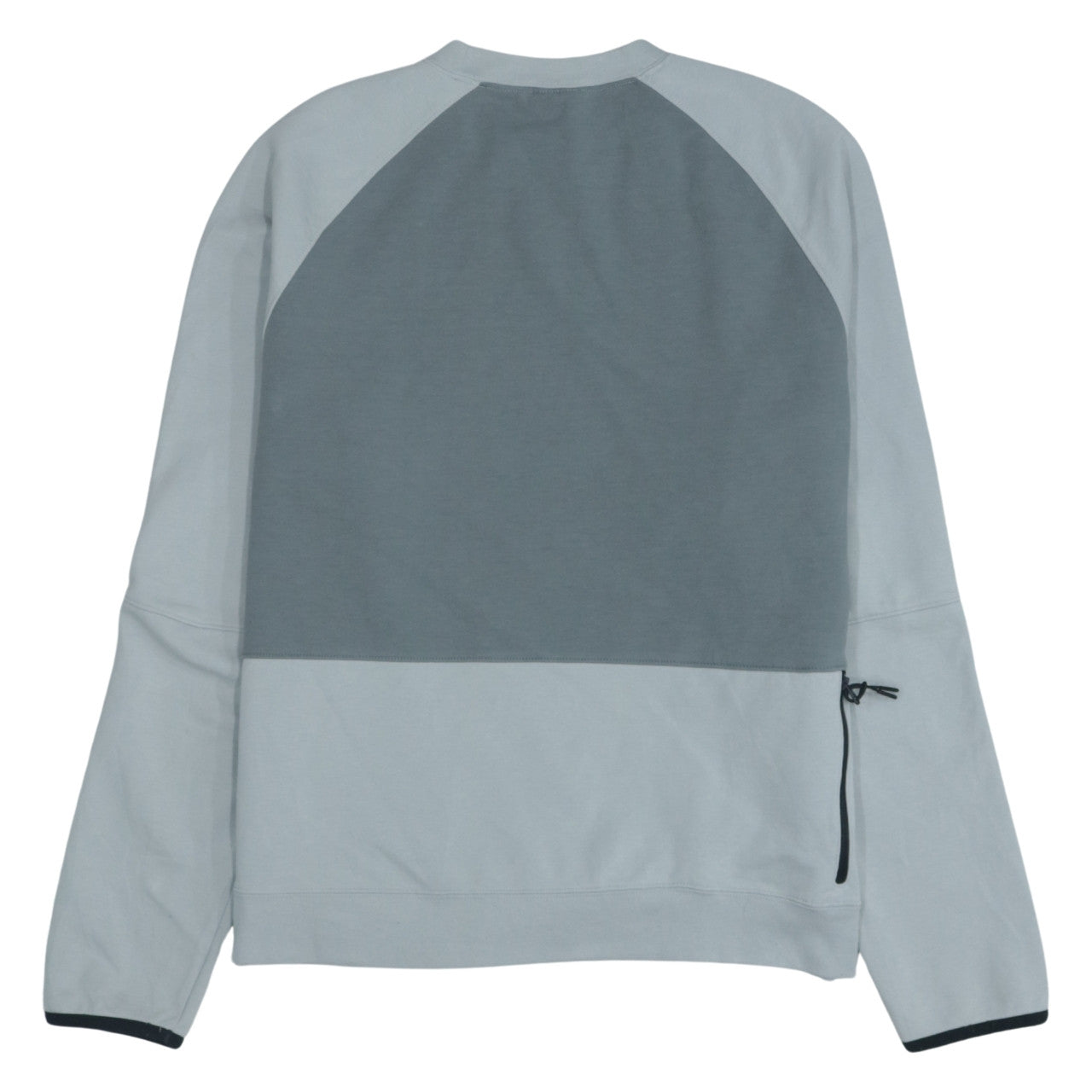 Nike Men’s Grey Logo Pullover Sweatshirt Size M Crew Neck Long Sleeve