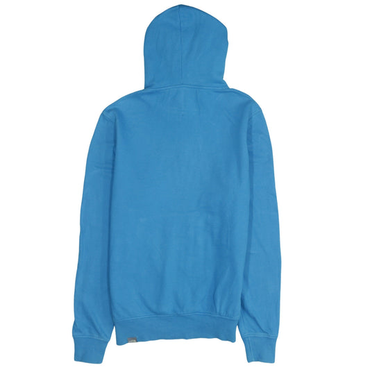 The North Face Men’s Blue Pullover Hoodie Small Logo Outdoor Sports