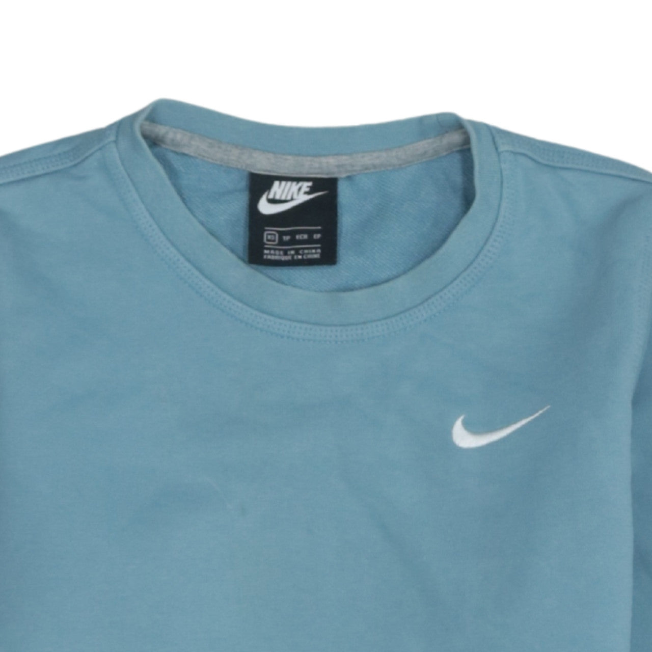 Nike Men’s Blue XS Crew Neck Pullover Sweatshirt Long Sleeve Cotton