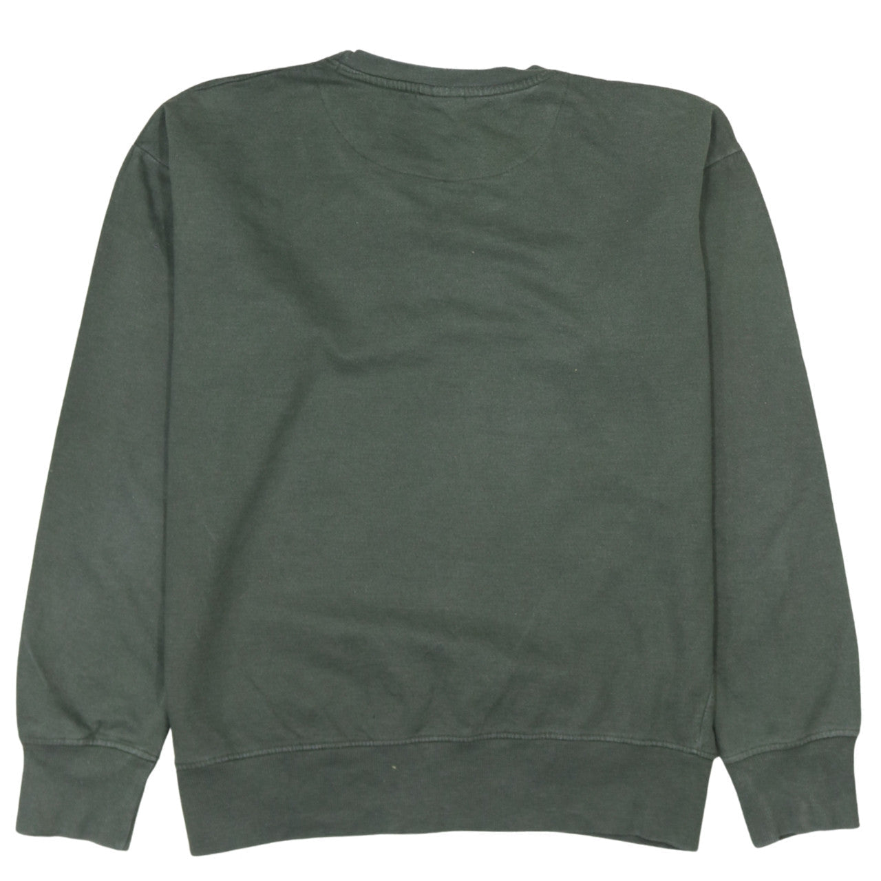 Ellesse Mens Green Sweatshirt Size M Crew Neck Pullover Logo Sportswear