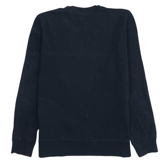 Carhartt Men’s Black Sweatshirt M Pullover Crew Neck Logo Fleece