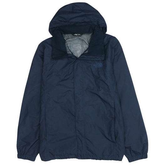 The North Face Men's Blue XL Hooded Waterproof Rain Jacket