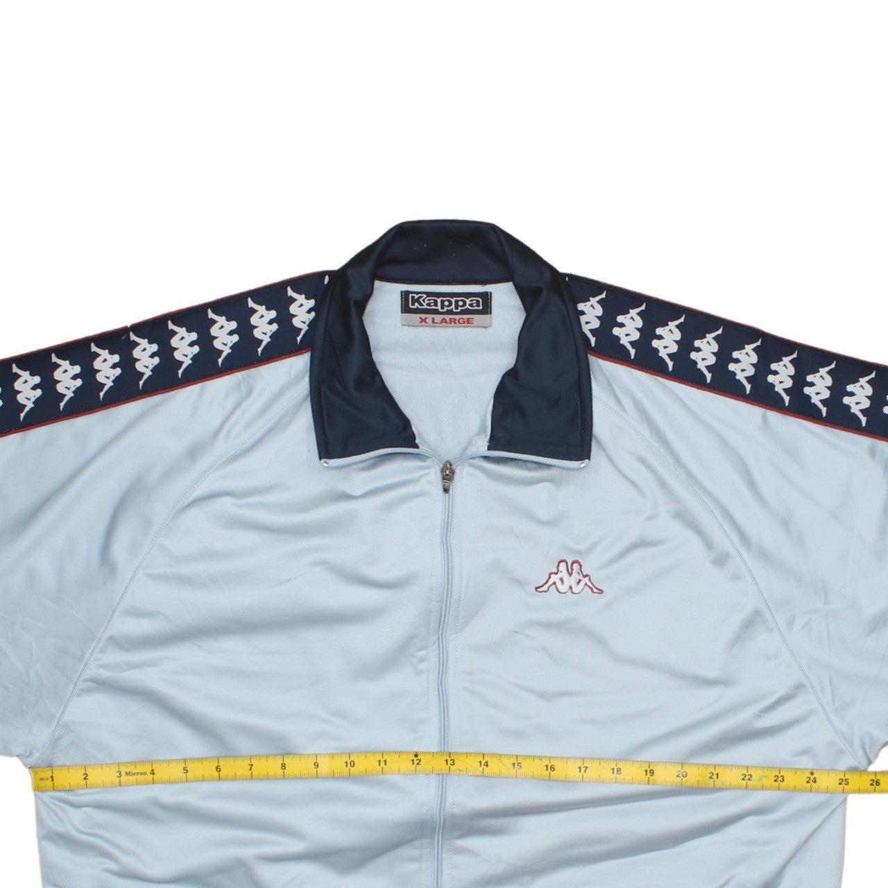 Kappa Mens Blue XL Track Jacket Full Zip Polyester Retro Sportswear