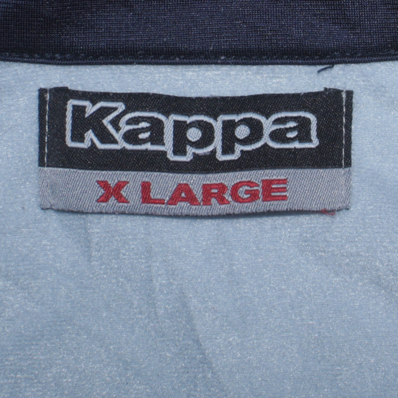 Kappa Mens Blue XL Track Jacket Full Zip Polyester Retro Sportswear