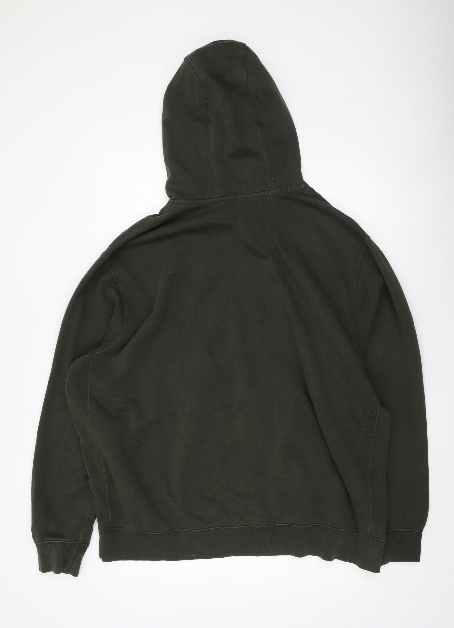 Nike Men’s Green 2XL Pullover Hoodie Graphic Logo Sportswear