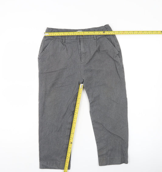 John Lewis Boys Grey Chino Trousers Age 15Y Regular Fit Casual School