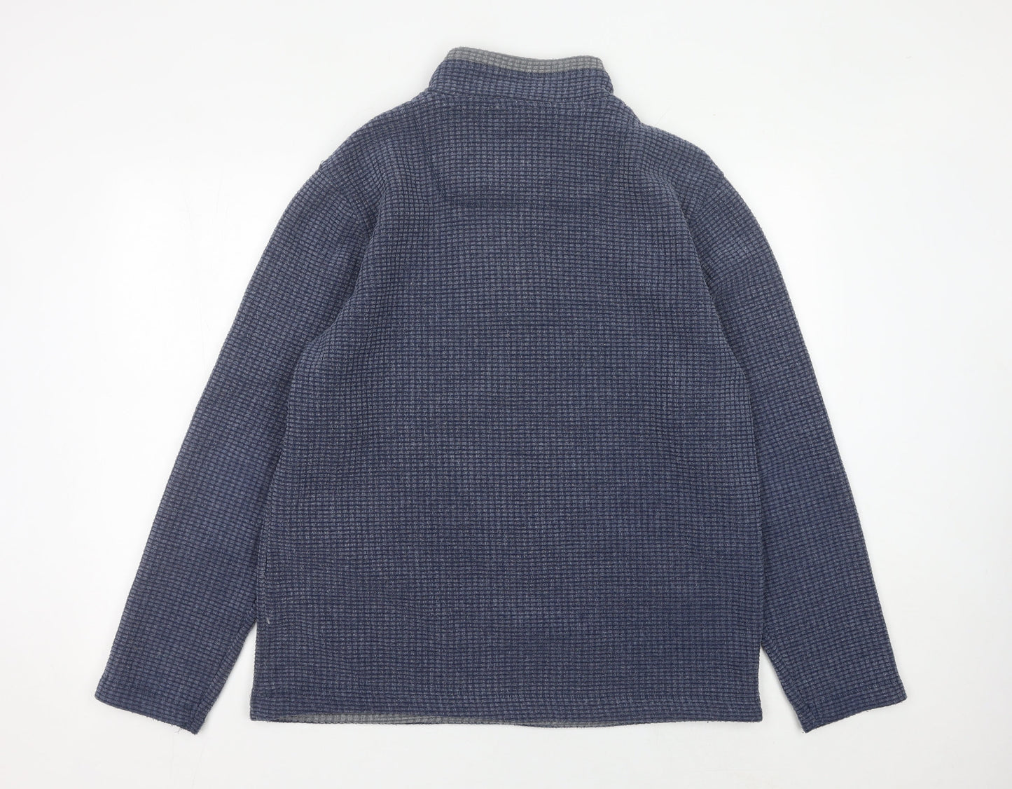 Weird Fish Men's Blue M Quarter Zip Pullover Sweatshirt